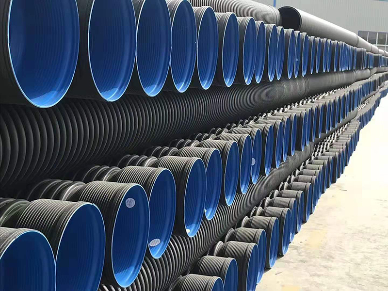塑钢缠绕管完美结合了普通塑料排水管和污水管